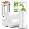 2.6 Gallon Clear Small Trash Bags - Small Garbage Bags