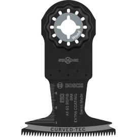 Bosch 1x PRO Multi Material AII 65 BSPIB Multitool Blade (for Hardwood, Plastic Coated Boards, Width 65 mm, Professional Accessory Multitool)