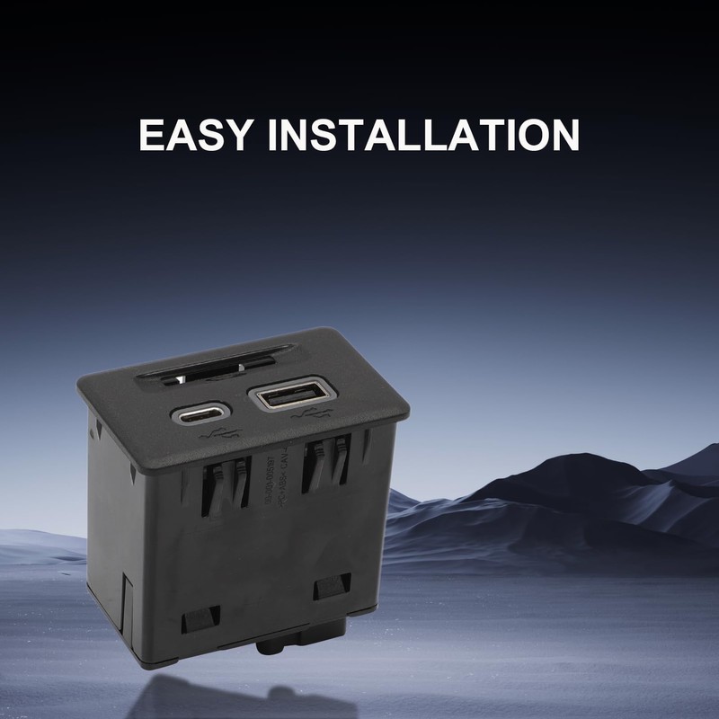 KASturrboo Console USB Connector Auxiliary Jack Adapter for 2018-2020 CT6