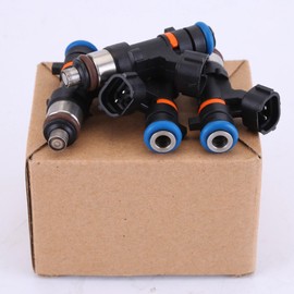 Set of 4 Fuel Injectors for Nissan Altima 2007-2013 Sentra 2007-2012 Rogue 2008-2013 Rogue Select 2014-2015 2.5L L4 High Performance Fuel Injectors 0280158130 16600JA00B 16600JA000 FJ1020 842-12354