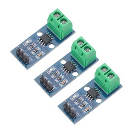 sourcing map 3pcs ACS712 Current Sensor Module 5A Range Hall Effect Current Sensor Current Measuring AC/DC for Detecting Current