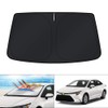 KUST Custom Fit Windshield Sun Shade for 2020-2023 Toyota Corolla