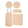 4pcs Castor Oil Packs Set Prevent Leakage Adjust Strap Reusable