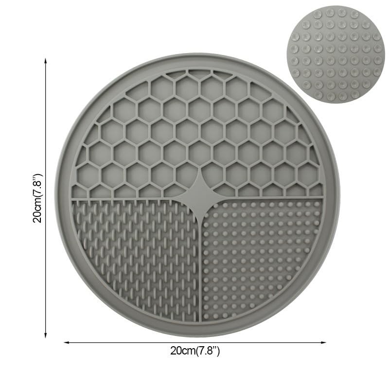 Mat for Dogs Lick, Dog Mat with Suction Cups for