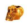Purpledip Messing Aschenbecher Devil 's Advocate: Funky Vintage Totenkopf Aschenbecher