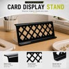 12 Pack Modular Trading Card Risers for Display Case, 9.25