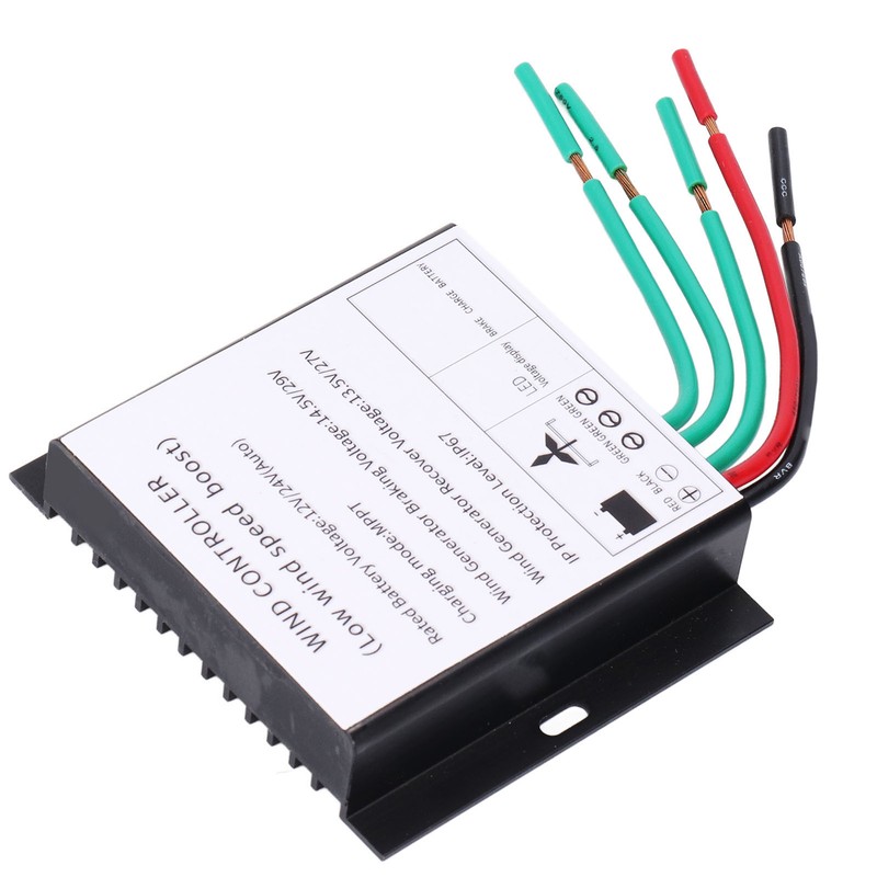 MPPT Wind Turbine Controller 100‑400W 12V 24V Auto Match Wind