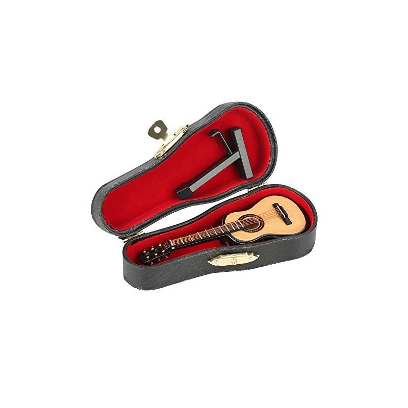 Hilitand Miniature Guitar for Guitar. Mini Musical Ornaments Handmade Home
