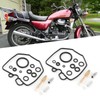 2 Sets Motorcycle Overhaul Carburetor Rebuild Kit Fit for Honda