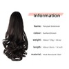 HEWEICSY Ponytail Extension, Clip on Ponytails for Women, 14" Claw