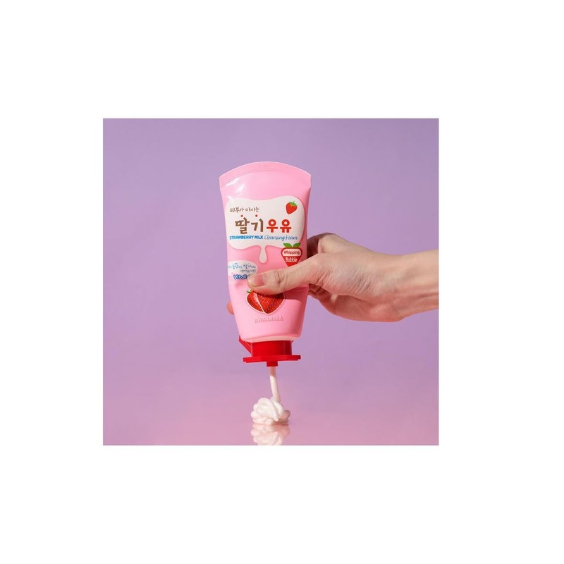 KWAILNARA Strawberry Milk Cleansing Foam 120ml