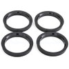 Aspire Motoring 73.1mm OD to 57.1mm ID Black Plastic Polycarbonate