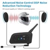 EJEAS V6PRO Motorcycle Intercom Bluetooth Headsets 1200 m up to