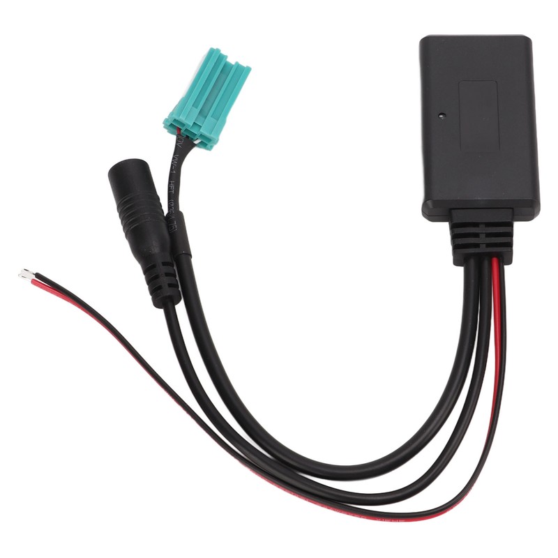 Bluetooth 5.0 Aux Input Audio Adapter Cable with Microphone for