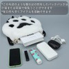 GUFER Cat Paw Shaped Backpack, Fluffy, Cat Hand, Plush Bag,
