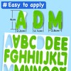 Felt Alphabet Stickers Large, for Kids Ages 3-5 – 260+