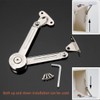 2 Pcs Soft Closing Lid Panel Support Hinges Stay,Can Be