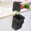 LOLYSIC Kitchen Organic Waste Container, Set of 2 (3L +