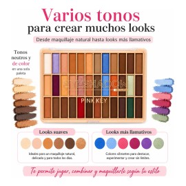 Kit De Maquillaje Cosmetiquera H Brochas Sombras Gloss Blush