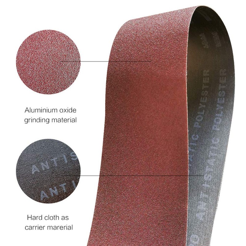 6 x 48 Inch 240 Grit Sanding Belt | Premium