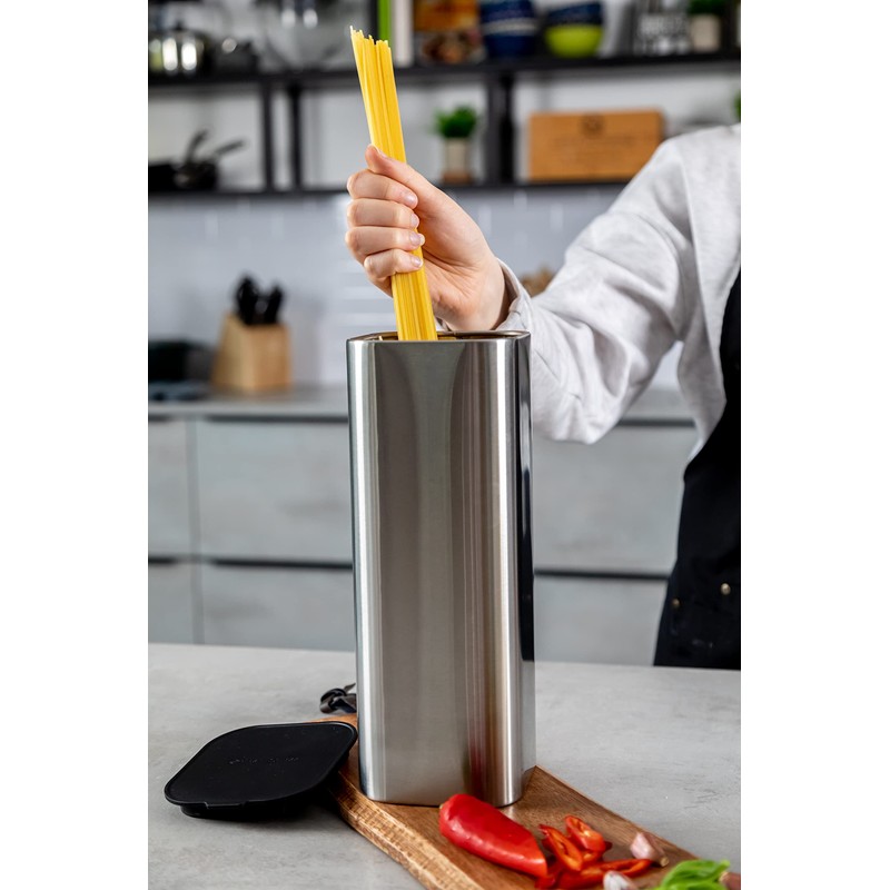 MasterClass Stainless Steel Antimicrobial Storage Container, 29 cm, Sleeved