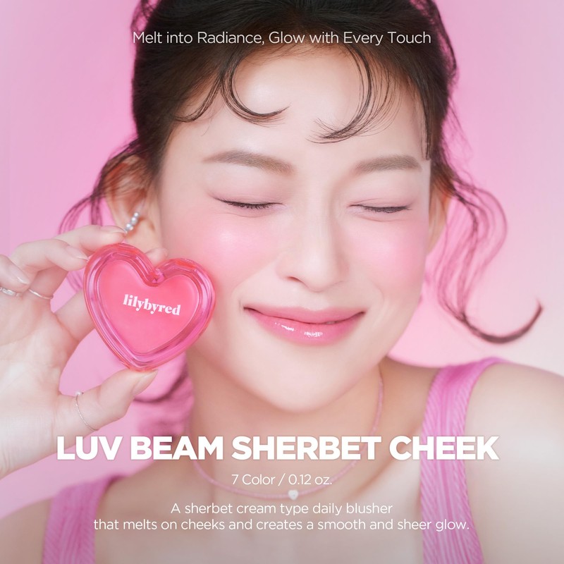 lilybyred Lily by Red Love Beam Sherbet Cheek, Korean Cream