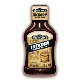 KC Masterpiece Hickory Brown Sugar Barbecue Sauce, 18 Ounces; (Package may vary)