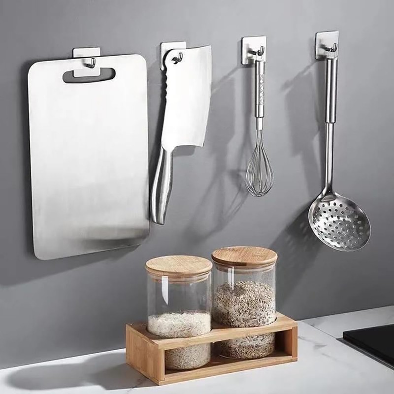 Stainless Steel Cutting Board, Chopping Board, Hanging Kitchen Pastry Board,