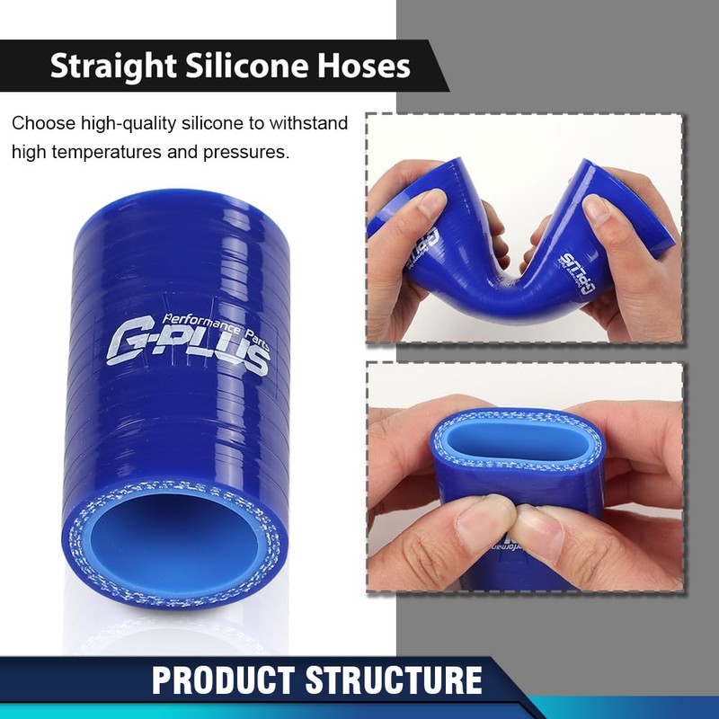 PIT66 High Temp Rubber Exhaust Clamp Compatible with Yamaha Blaster