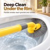 Toilet Brush for Bathroom Cleaning – Dual-Use Wall-Mount or Floor-Standing