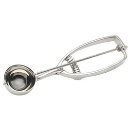 Genware G12 Stainless Steel Ice Cream Portioner with Spring Loaded Handle, 12 Size