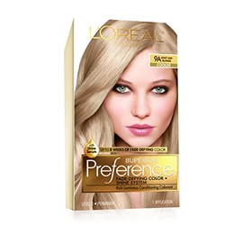L’Oreal ParisSuperior Preference Light Ash Blonde 9A Cooler,1 Each (Pack of 4)