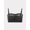 Torrid Unlined Lace Bandeau Rich Black