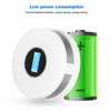 CO Smoke Combination Detector Photoelectric Sensor Sound Light Alarm LCD