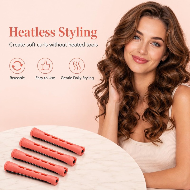 Perm Rods for Hair Cold Wave Curling Rods for Long