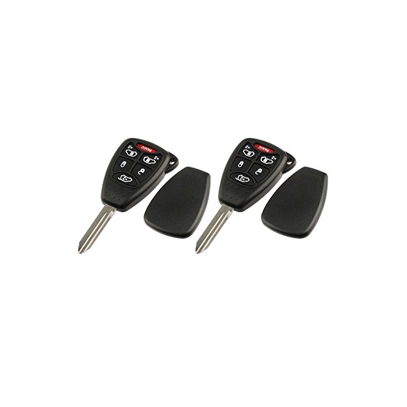 Key Fob Keyless Entry Remote Shell Case & Pad fits