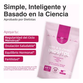 Myo Chiro Inositol Polvo 225g Mvpcare Sabor