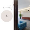 Self Generating Wireless Doorbell Battery Free 2 Receivers Four Leaf