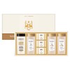 Aekyung Natural Milk No. 33 Gift Set (4 Sets, 7-Piece Box) - Holiday Gift with Shampoo, Body Wash, Soap One Box