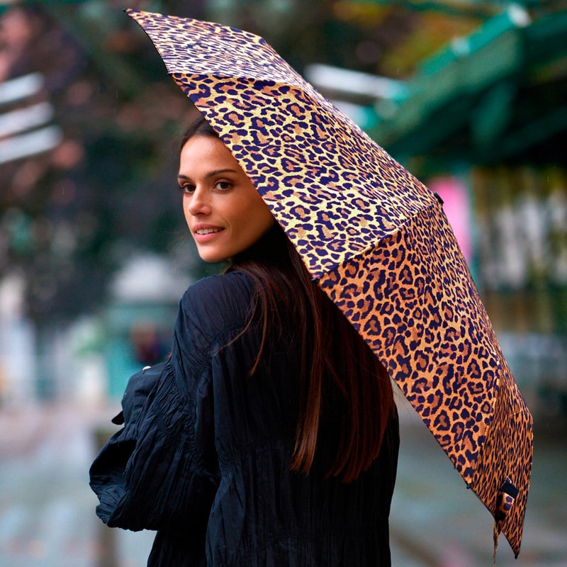 PERLETTI Women's Automatic Open Umbrella with 2 Colours – Women's