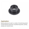 sourcing map Flanged Sleeve Bearings 8mm Bore 10mm OD 7mm