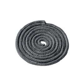 Protalwell Wood Stove Gasket (1/4" x 72" Rope), Wood Stove Door Gasket, Grey Color Fiberglass Gasket, Wood Stove Door Seal, 1/4 in High Temperature Resistant Wood Stove Gasket Rope