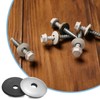 uxcell 100Pcs #12 x 1 Sealing Washers, 304 Stainless Steel