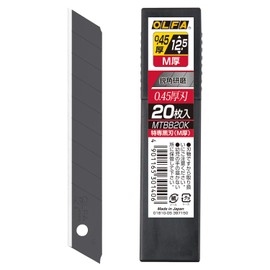 OLFA MTBB20K Special Black Blades (Medium Thickness), 20 Sheets