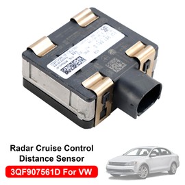 Areyourshop Cruise Control Distance Radar Sensor 3QF907561D for VW Arteon 2019-2020, for Jetta 1.4L/2.0L 2019-2020, Golf Alltrack 1.8L 2017-2018, Atlas 3.6L 2018-2020 2.0L, Golf 2019-2021