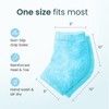 Welnove Moisturizing Heel Socks for Cracked Feet, 2 Pairs Foot