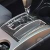 Carbon Fiber Car Gear Shift Knob Console Panel Cover Trims