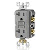 Leviton Dual-Function AFCI/GFCI Outlet, 20 Amp, Self Test, Tamper-Resistant with