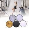 Light Reflector 80CM 5 in 1 Multi Disc Collapsible Circular