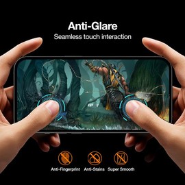 Magglass Screen Protector Designed for Moto G Power 5G 2024 (Fingerprint Sensor Compatible) UHD Full Coverage Tempered Glass (Matte)